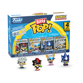 Bitty Pop! Sonic the Hedgehog 4-Pack Series 1, Image 1